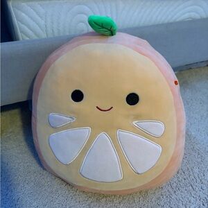 Squishmallows Pink and Cream Citrus Plush